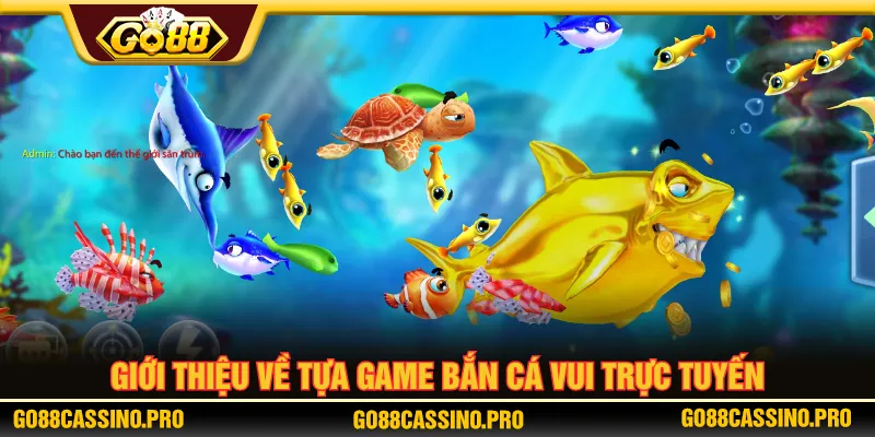 Bắn cá vui mô phỏng đại dương với nhiều sinh vật biển