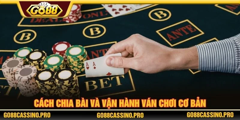 Cách chia bài và vận hành ván chơi cơ bản